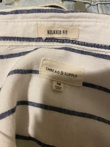 Thread and Supply Stripped Button Down