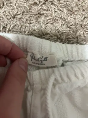 John Galt white linen pants - Image 2