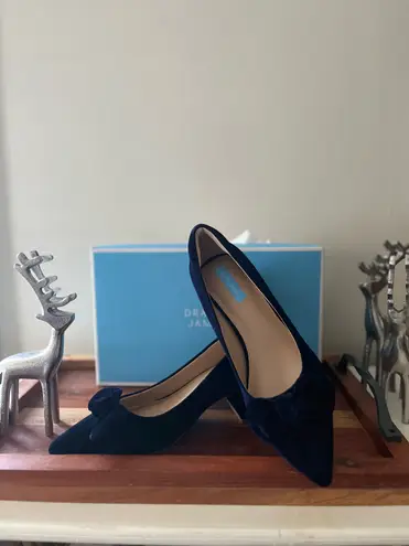 Draper James Frances in Navy Velvet