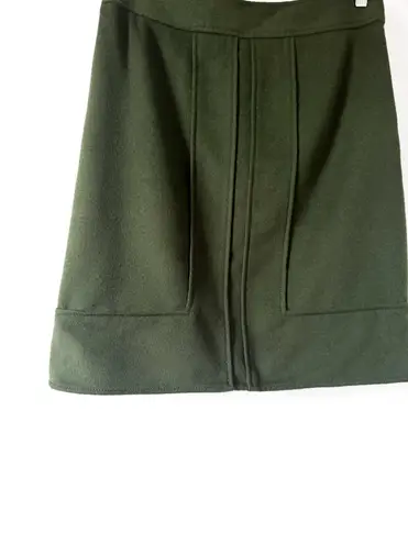 ANINE BING Green Mini Skirt