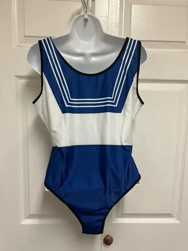 UNBRANDED 3D Digital Sailor Suit High Waist One