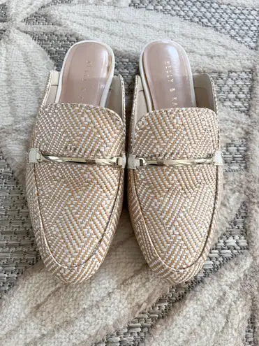 Kelly & Katie Woven Mule Shoes