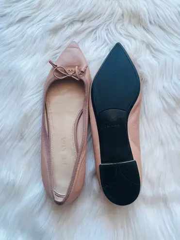 PRADA Ballet Flats