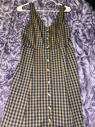 American Eagle Fall Plaid Dress