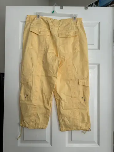 Style & Co yellow cargo pants