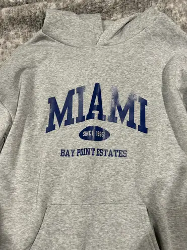 Miami Sweatshirt Gray Size XL