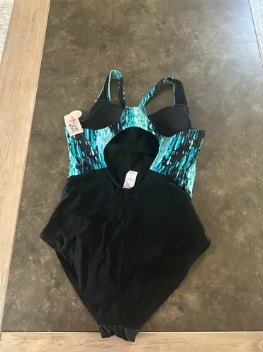 Women One Piece Athletic Lap Swimming Competition Racing Swimsuit Multiple Size XL