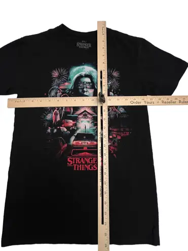 Stranger Things Drive Into Experience Black T-Shirt Unisex