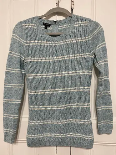 Talbots Sweater Size Petite Baby Blue