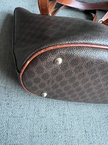 CELINE Macadam Bucket Vintage Tote Bag