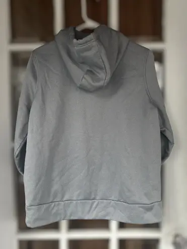 Under Armour  Women's Large Gray Freedom Emboss Fleece Pullover Hoodie With Flag - Image 2