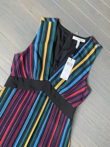 BCBGeneration NWT  Rainbow-stripe Maxi Dress