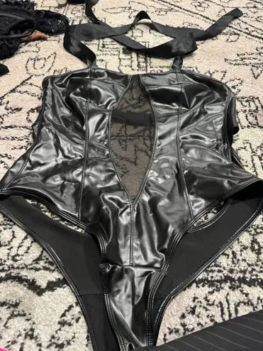 Sexy Lingerie Black Size XXL