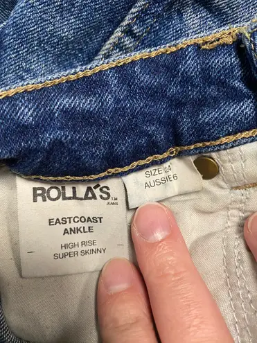 Rolla's Rolla’s East Coast Ankle High Rise Super Skinny Jean 24