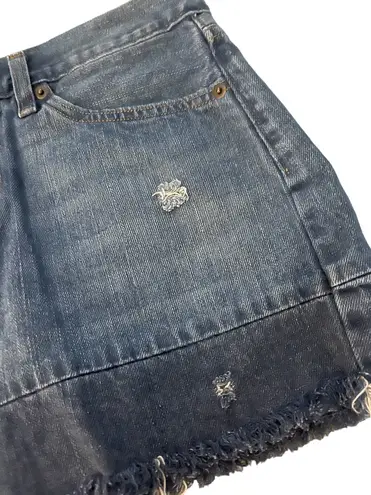 Levi's Distressed Denim Mini-skirt - Sz 27 - EUC