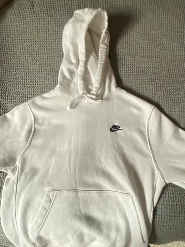 Nike White Hoodie