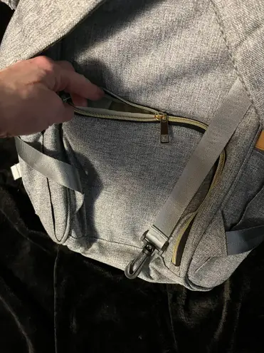Diaper Bag Backpack Baby Bag Gray