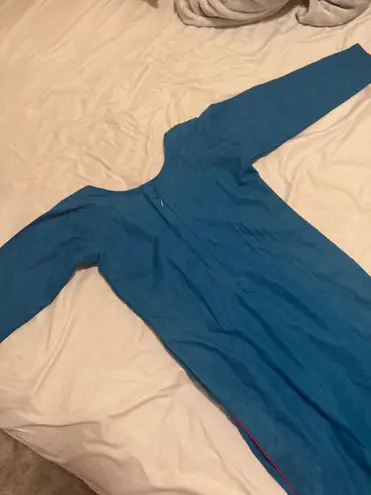 Blue Kameez with Plazzo Pajami