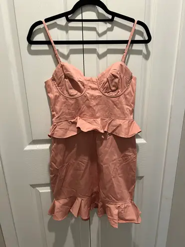 Majorelle Austin Mini Dress in Dusty Pink