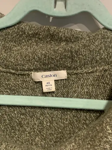 Caslon Green Turtleneck Sweater