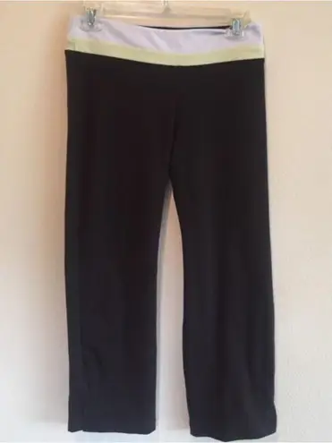 prAna Brown yoga cropped pants M