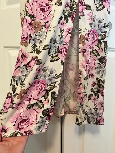 Saltwater Luxe NWT Floral Jestyn Midi Dress (Size S)