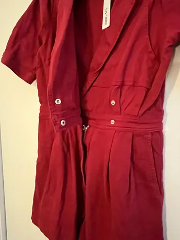 Triple Threads Romper Red Size M