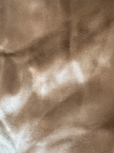 Marvin Richards | women’s leather & rabbit fur jacket. Size: XL