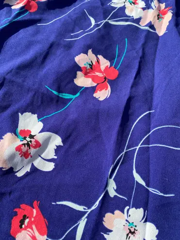 Van Heusen  purple floral shirt  - Image 4