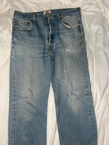 Levi's 501 Vintage Straight-Leg Jeans