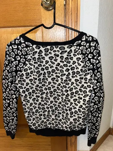 a.n.a Leopard Print Sweater