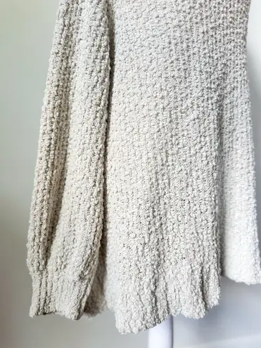 Cream Oversized Comfy Popcorn Sweater Size L