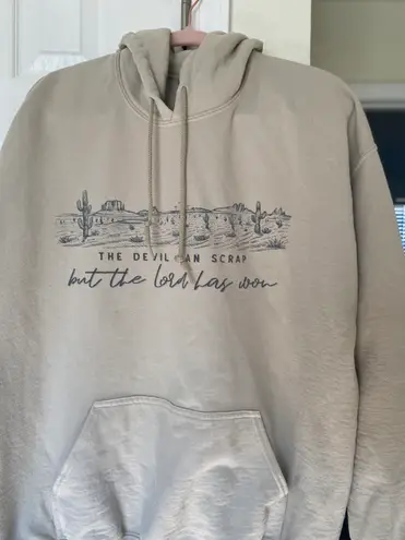 Tan Zach Bryan Hoodie Size XL