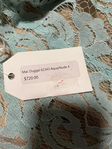 Mac Duggal NWT Light Blue Prom Pageant Dress