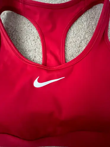 Nike Red  sports bra