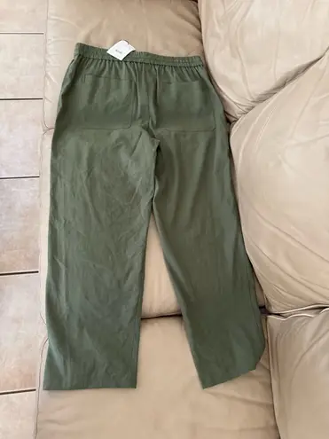 Theory  Fern Linen Blend Cortland Pants. Size L. MSRP $245 