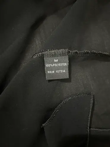 Aviva Sleeveless Sheer Beaded Design Tank Top Size Medium