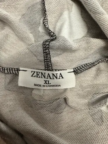 Zenana Long Line Hoodie 