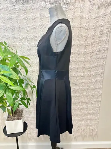 Simply Vera, Vera Wang Biker Goth chic A-line midnight black dress