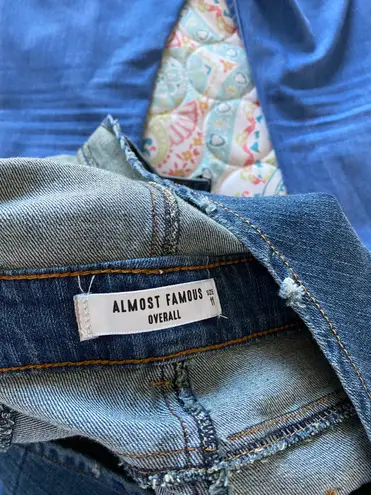 Almost Famous Distressed Overalls