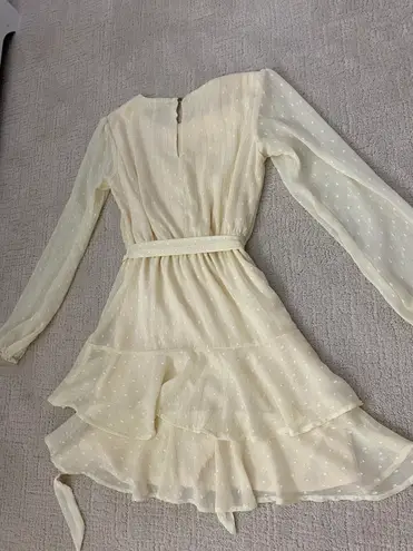 City Vibe cream dress