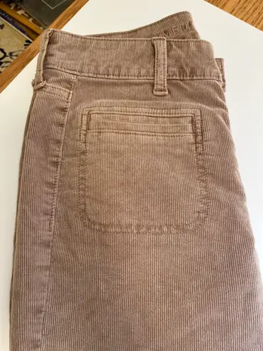 American Eagle Super Hi-Rise Flare Corduroy Buttonfly Pants Size 6