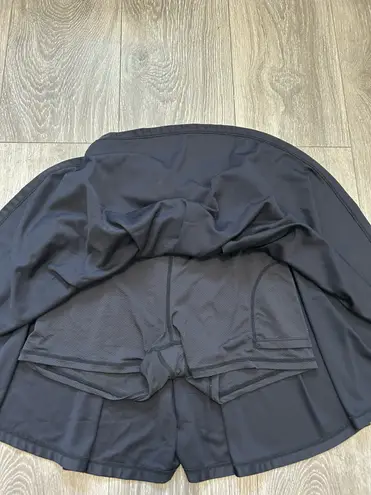 We Wore What High Rise Pleated Black Skirt - Size Small