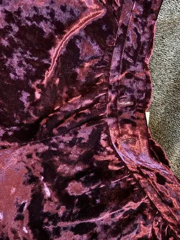 Victoria's Secret Victoria secret Pink Burgundy Velvet Sleep Shorts 