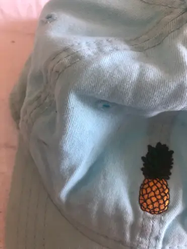 Pineapple Baseball Hat Blue