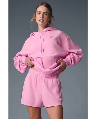 Alo Yoga Accolade Hoodie Sweet Pink XS