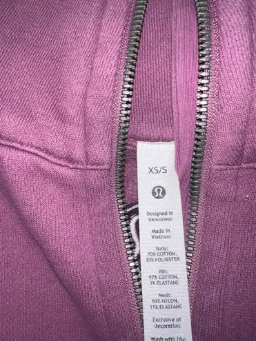 Lululemon Oversized Scuba Half-Zip