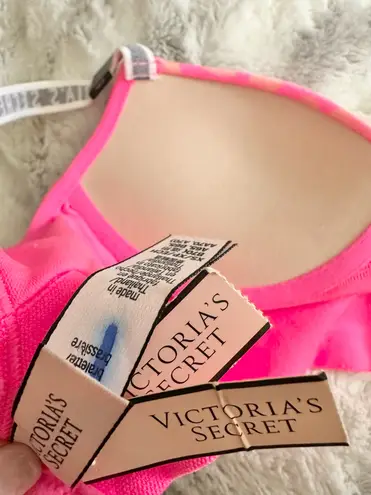Victoria's Secret VS XS padded pushup neon bralette    - Image 4