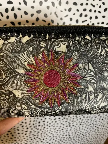 Sakroots ARTIST COLLECTION FLORAL EMBROIDERED WALLET