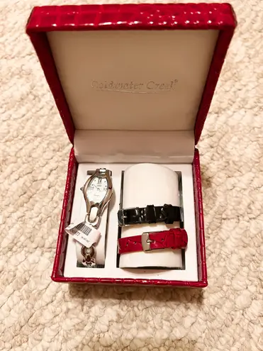 Coldwater Creek Silver Watch Set For Women